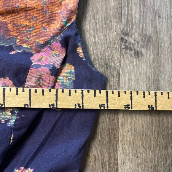 American Rag Floral A-Line Skater Dress Size XS whimsigoth whimsical boho retro - Picture 5 of 8